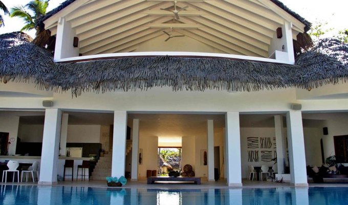 Las Terrenas Luxury beachfront Villa Rental Playa Coson with staff