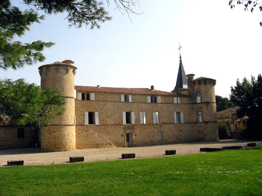 Montpellier Bed and Breakfast in Castle of Jonquières with pool