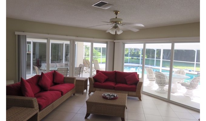 Vacation Home Rental Villa Port st Lucie on the Club Med Golf Courses in Sandpiper Florida