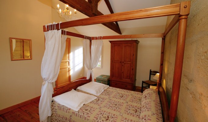 Double bedroom - Chez les Grands-Mères - Chateau La Gontrie