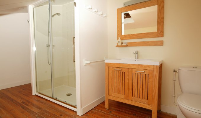 Shower room masterbedroom 2-  Le Magnolia - Chateau La Gontrie