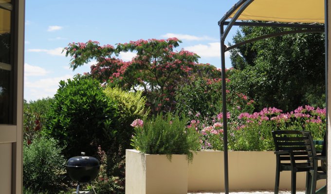 view from the lounge room - le Pigeonnier - Chateau la Gontrie