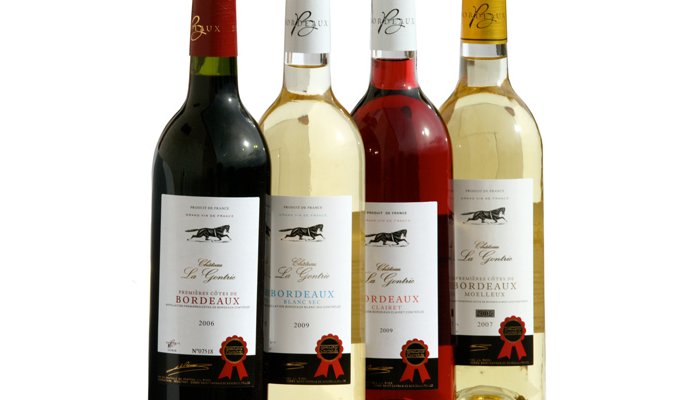 Wines from Château la Gontrie