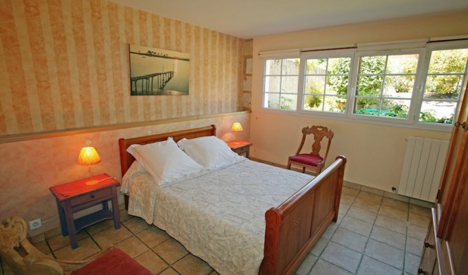 Double bedroom2 ground floor - Le Pigeonnier - Chateau la Gontrie