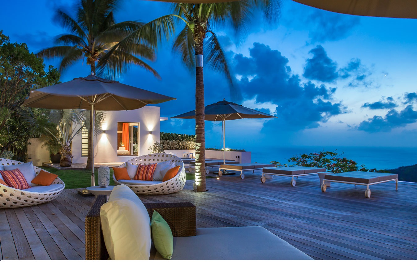 St Barth Villa Rental Gouverneur Ocean view Pool