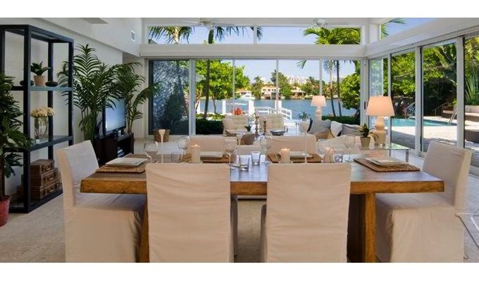 Vacation Rental Luxury Villa Miami Beach Florida 