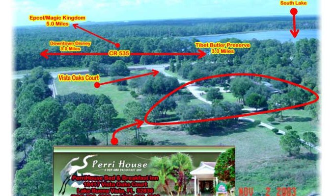 Guest Rooms B&B accommodation near Orlando Parks in Florida