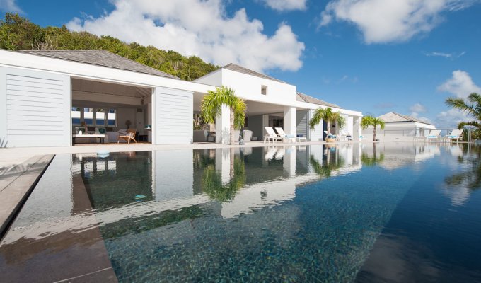 St Barths Holiday Rentals - Ocean view Luxury Villa Vacation Rentals in St Barthelemy - Gouverneur - FWI