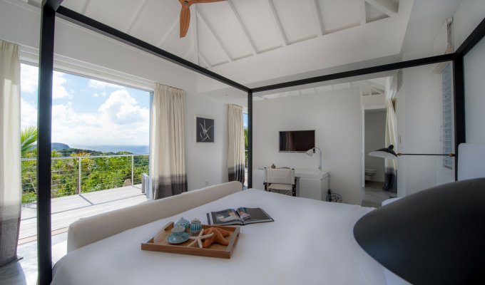 St Barths Holiday Rentals - Ocean view Luxury Villa Vacation Rentals in St Barthelemy - Gouverneur - FWI