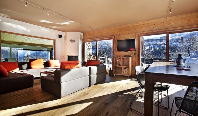 Courchevel Luxury Chalet Rental  3 Valleys Ski Resort with heated Pool Hammam & Breakfast