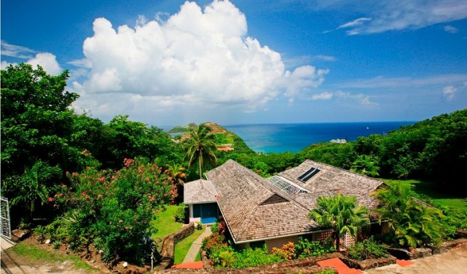St. Lucia villa vacation rentals with sea views and private pool - Cap Estate -