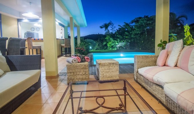 Martinique Villa Vacation Rentals with private pool in Le Diamant, FWI