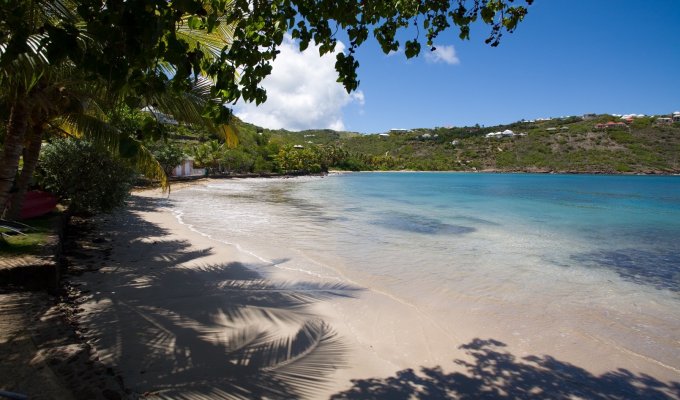 St Barthélémy  Marigot Villa Vacation Rentals on the beach