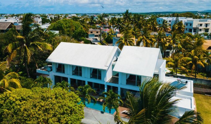 Mauritius luxury villa rental Grand Bay Pool Chef & steps to Pereybere Beach