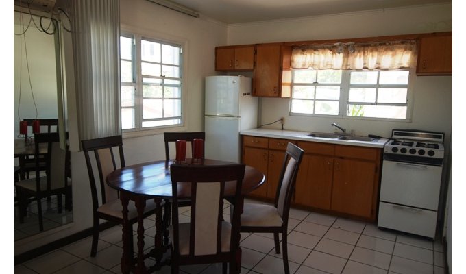 Kitchen and dining corner