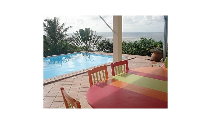 Martinique Villa Vacation Rentals in Tartane (East Coast) private pool 