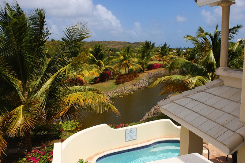 St.Lucia Villa Vacation Rentals Golf Course Cap Estate