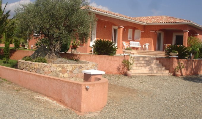Corsica villa vacation rentals with pool-8/10 pers-Solaro-Solenzara 5 mn-Haute Corse