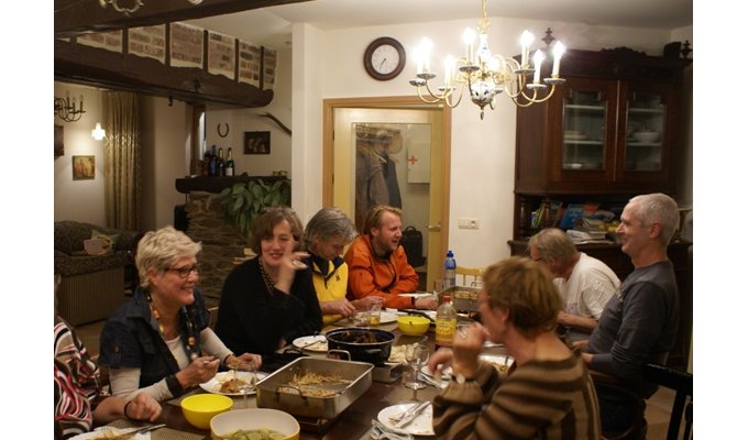 Diner with our guests