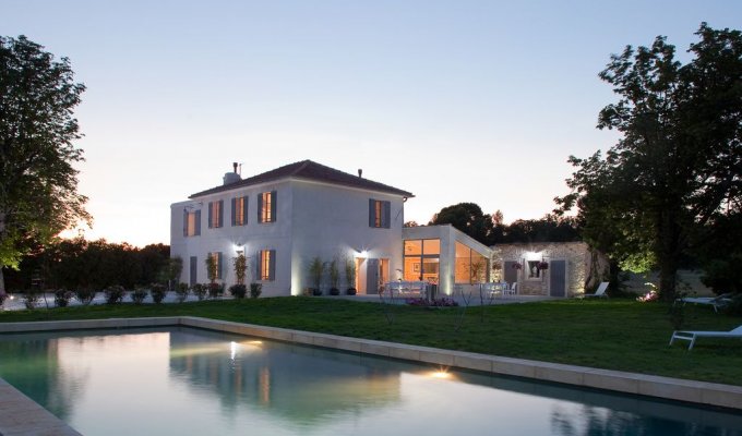 Provence Luxury villa rentals Aix en Provence with heated private pool and staff chef
