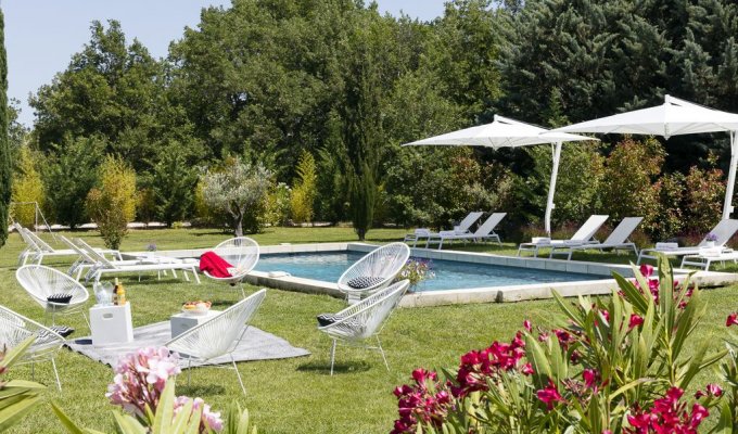 Provence Luxury villa rentals Aix en Provence with heated private pool and staff chef