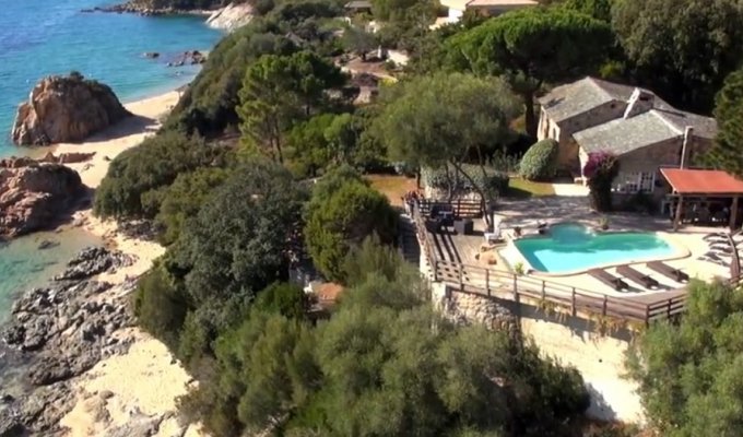 Propriano Luxury Villa Vacation Rentals exceptional sea view private pool Corsica