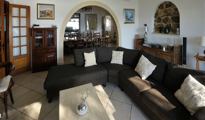 Propriano Luxury Villa Vacation Rentals exceptional sea view private pool Corsica