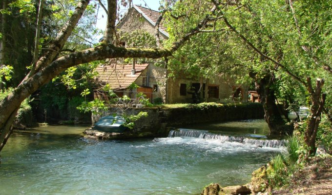 A cottage view on the 19th-century mill