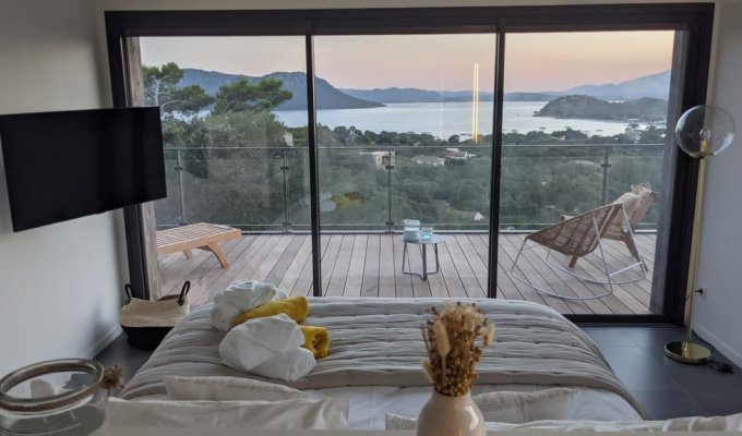 Ste Lucie De Porto Vecchio Villa Vacation Rentals 6/8 Pers Sea View 5 Mn From Beach Corsica