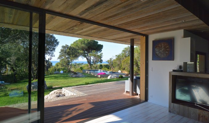 Porto-Vecchio  Villa Vacation Rentals conditioned - Sea view - Private Pool Corsica