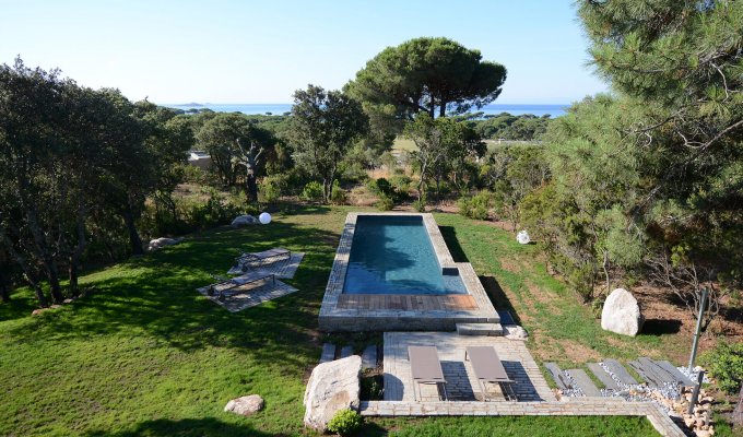 Porto-Vecchio  Villa Vacation Rentals conditioned - Sea view - Private Pool Corsica