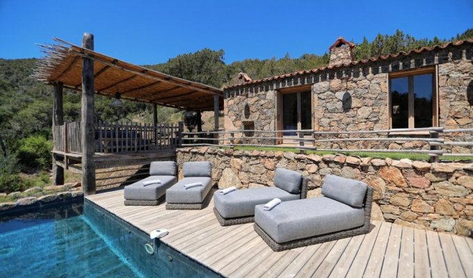 Porto-Vecchio Villa Vacation Rentals 6 Pers Air conditioned Private Pool Sea and mountains View Corsica