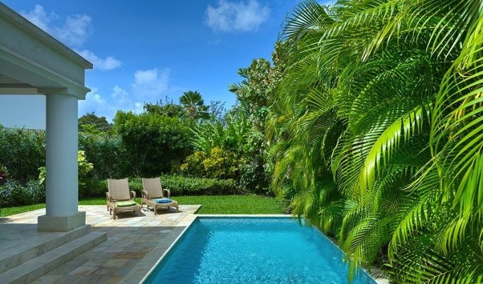 Barbados beachfront villa vacation rentals with private pool sun patio and gardens - Mullins Bay - Caribbean -