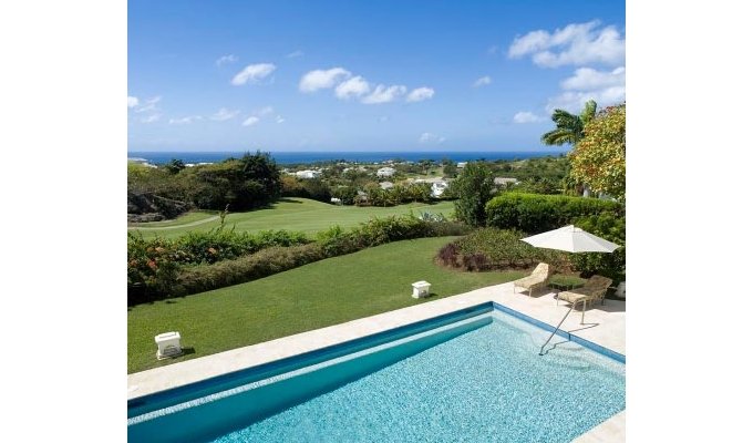 Barbados villa vacation rentals private pool ocean views and golf views Westmoreland St. James - Caribbean Holiday -