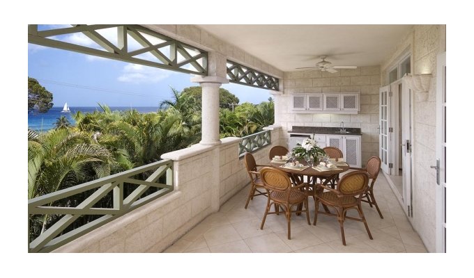 Barbados apartment vacation rentals sea views pool St. James Holetown  - Caribbean holiday -