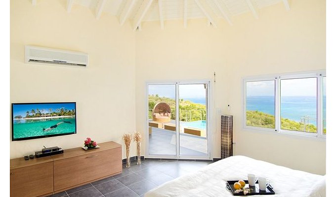 ST MAARTEN HOLIDAY RENTALS - Luxury Seaview Villa Vacation Rentals - Red pond - Netherlands Antilles- DWI