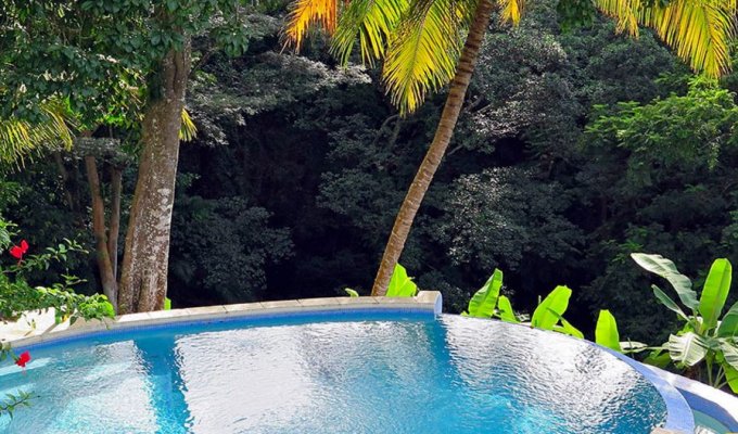 Tobago villa vacation rentals Bed and Breakfast with sea views pool and garden - Parlatuvier - Caribbean -