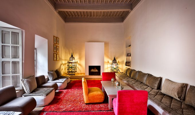 Room of luxury  riad in Marrakech 