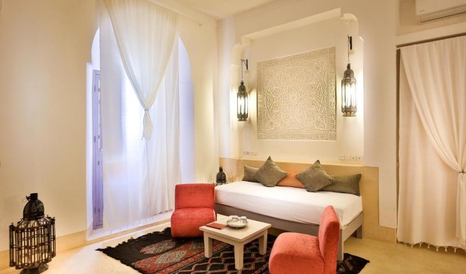 Room of luxury  riad in Marrakech 