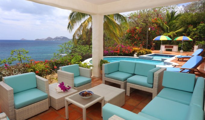 St. Lucia villa vacation rentals with pool and ocean views