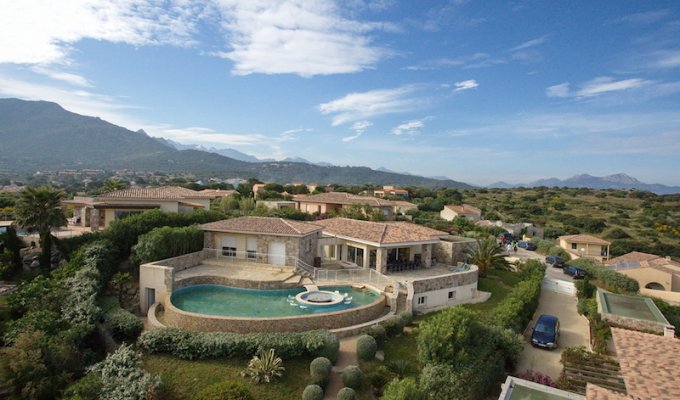 Calvi - Ile Rousse Luxury Villa Vacation Rentals 10 Pers Heated Private Pool - Waterfront Corsica