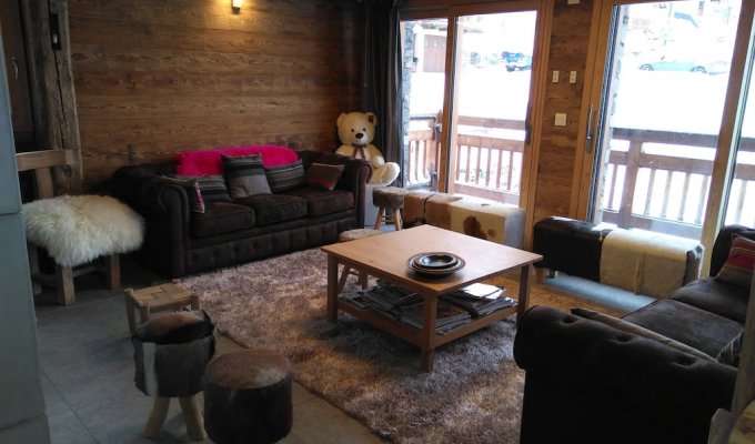 Les Menuires Luxury chalet rental ski resort the 3 Valleys Jacuzzi Sauna