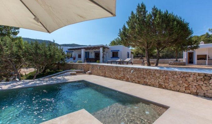 Ibiza Villa Rentals Private Pool Cala Tarida Balearic Islands Spain 