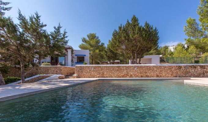Ibiza Villa Rentals Private Pool Cala Tarida Balearic Islands Spain 