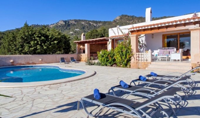 Ibiza Villa Rentals Private Pool Es Cubells Balearic Islands Spain