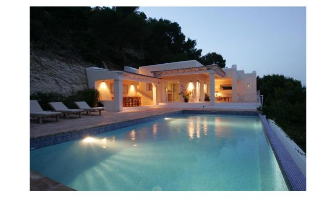 Ibiza Luxury Holiday Villa Rentals Private Pool Seaside Es Cubells Balearic Islands Spain