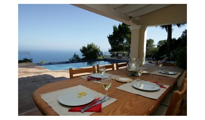 Ibiza Luxury Holiday Villa Rentals Private Pool Seaside Es Cubells Balearic Islands Spain