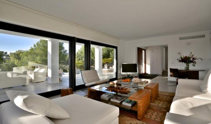 Ibiza Luxury Holiday Villa Rentals Private Pool Seaside Cala Tarida Balearic Islands Spain