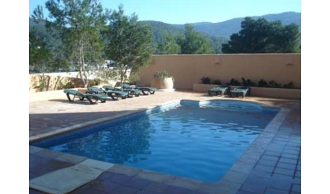 Villa to rent in Ibiza private pool seafront - Cala Vadella (Balearic Islands)