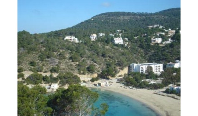 Villa to rent in Ibiza private pool seafront - Cala Vadella (Balearic Islands)